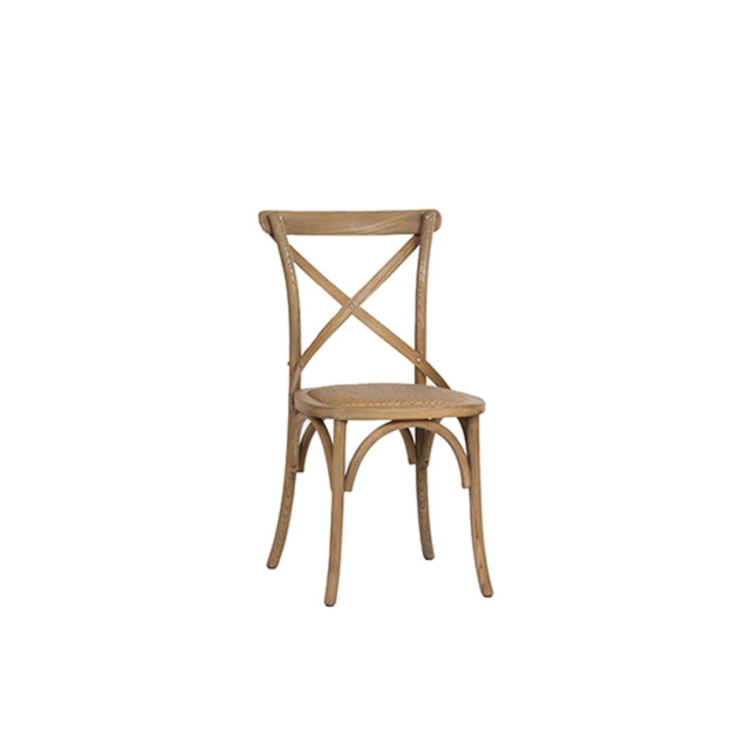 Oak Crossback Chair Natural image 0